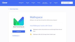 Mathspace - Clever application gallery | Clever