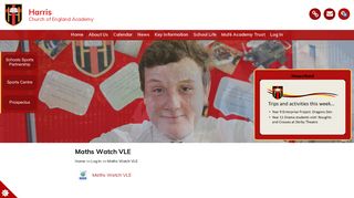 Maths Watch VLE | Harris Church of England Academy