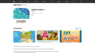 Matific Student on the App Store - iTunes - Apple