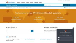 MATLAB Answers - MATLAB Central - MathWorks