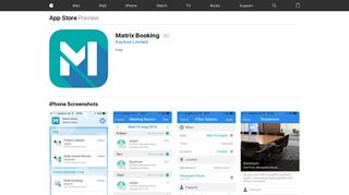 Matrix Booking on the App Store - iTunes - Apple