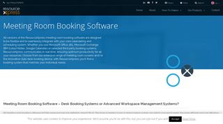 Meeting Room Booking Software - ResourceXpress