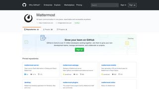 Mattermost · GitHub
