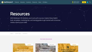 Resources - Matterport