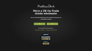 Matthew Clark: Alcohol Suppliers, Drinks Wholesalers UK