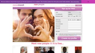 Newmeet: Meeting new people | Dating Site For Men & Women | Single