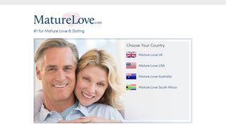 MatureLove.com | #1 for Mature Love & Dating