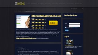 MatureSinglesClick.com - Online Dating sites reviews