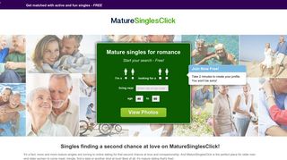 Senior Dating & Mature Singles at Maturesingles.click.