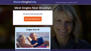 Mature Singles Only | Singles Over 50