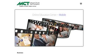 Online Education Center || Mauch Chunk Trust Company