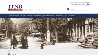 History | Jim Thorpe Neighborhood Bank