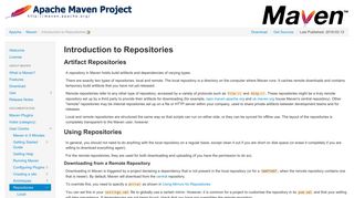 Maven – Introduction to Repositories