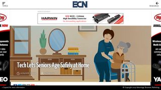 Tech Lets Seniors Age Safely at Home - Electronic Component News