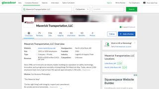 Working at Maverick Transportation, LLC | Glassdoor