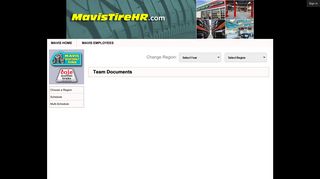 Team Documents | Mavis Tire HR