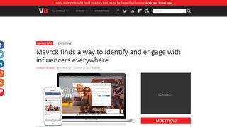 Mavrck finds a way to identify and engage with influencers everywhere ...