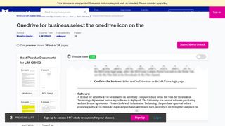 OneDrive for Business Select the OneDrive icon on the MAVzone ...