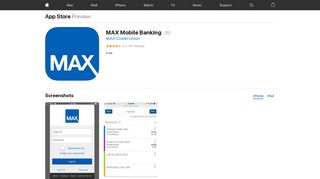 MAX Mobile Banking on the App Store - iTunes - Apple