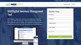 Inventory Management Software | Dealership Appraisal ... - MAXDigital