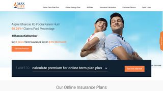 Life Insurance Policies - Life Insurance Plans | Max Life