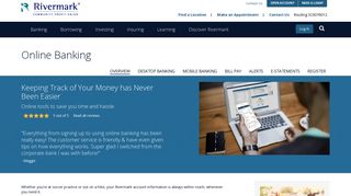 Online Banking - Rivermark Community Credit Union