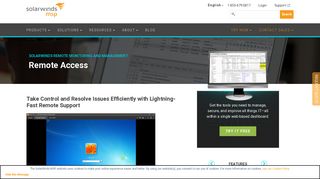 Remote Access Software | SolarWinds MSP