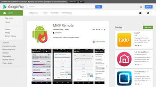 MAX! Remote - Apps on Google Play