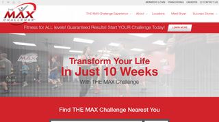 THE MAX Challenge | Fitness Program for Mind, Body, Spirit | Physical ...