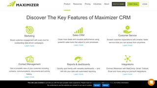 Maximizer CRM Features - Powerful Easy to Use CRM Software Platform
