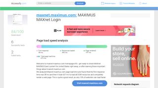 Access maxnet.maximus.com. MAXIMUS MAXnet Login