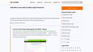 Http Mms.maxis Net.my Mms.login Password