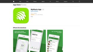 MyMaxis App on the App Store - iTunes - Apple