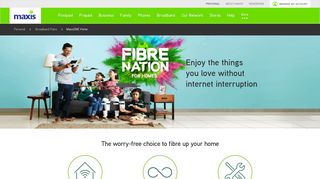 Affordable High Speed Home Fibre Broadband by MaxisONE Home ...