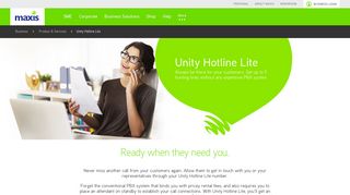 Unity Hotline Lite | Maxis
