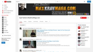 Eyal Yanilov's MaxKravMaga.com - YouTube