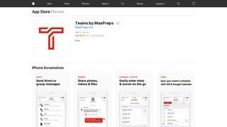 Teams by MaxPreps on the App Store - iTunes - Apple