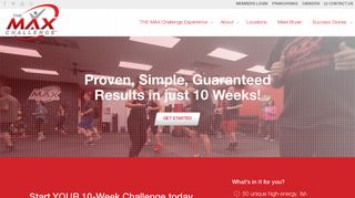 Fitness Program 10-Week Challenge 2019 | THE MAX Challenge