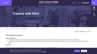 Careers with MAX | MAX Solutions - maximus - iCIMS