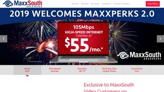 MaxxSouth Broadband: Highspeed Internet, TV and Phone Services
