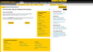 First Time Login / Sign Up for Maybank Online Banking > eServices ...