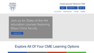 Cardiovascular Medicine CME | Cardiology Education | Mayo Clinic