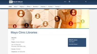Mayo Clinic Libraries | NNLM