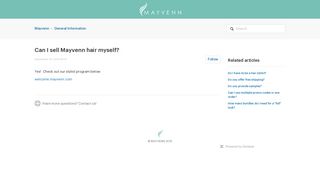 Can I sell Mayvenn hair myself? – Mayvenn