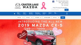 Crater Lake Mazda: New Mazda and Used Car Dealer Serving Medford