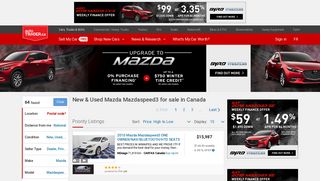 New & Used Mazda Mazdaspeed3 for sale | autoTRADER.ca