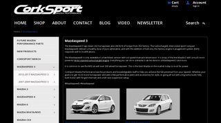 Mazdaspeed 3 Performance Parts - CorkSport