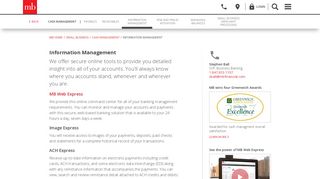 Information Management| MB Financial Bank