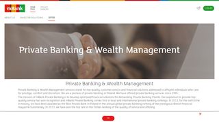 Private Banking - mBank