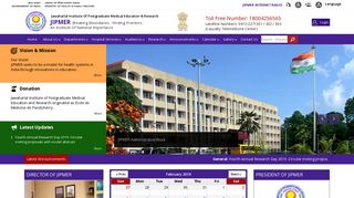 Home | Jawaharlal Institute of Postgraduate Medical Education ...